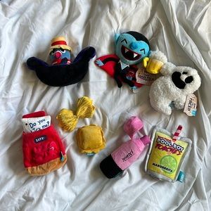 MISC BARK DOG TOYS (for 20lb dog)